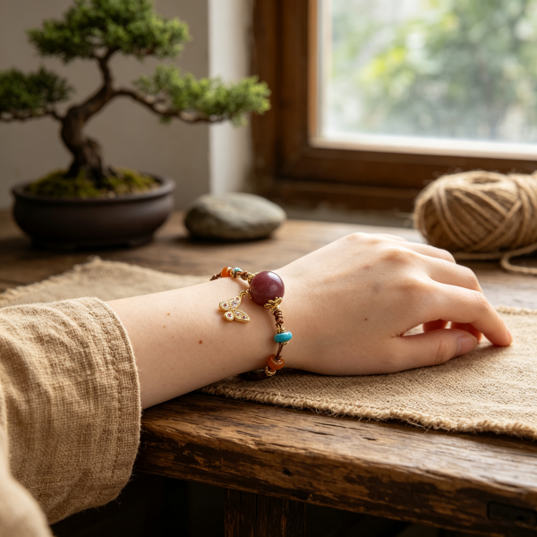 Feminine Grace & Charisma Braided Bracelet